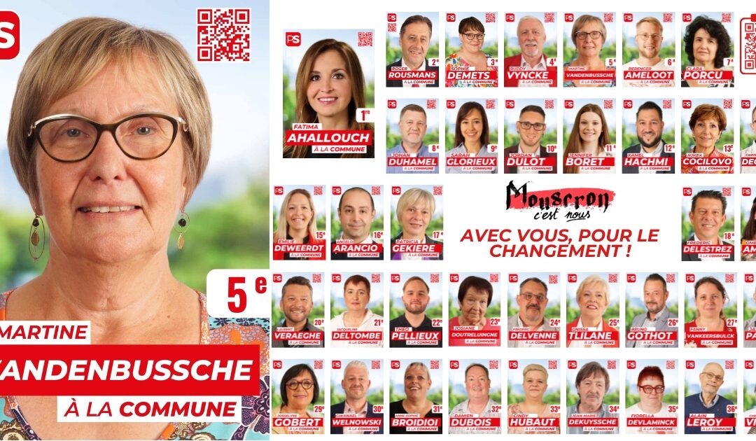 Martine VANDENBUSSCHE – Candidate n° 5