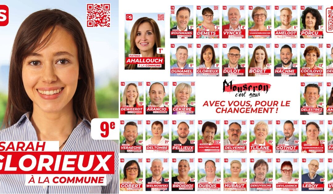 Sarah GLORIEUX – Candidate N°9